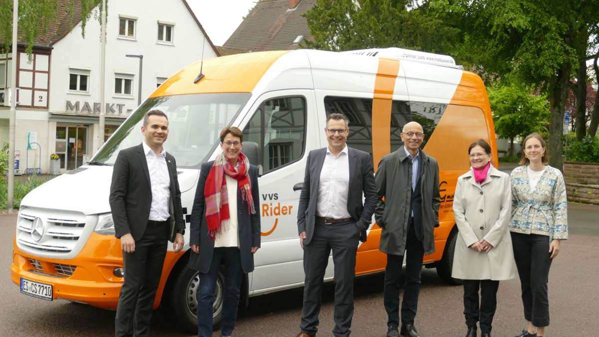 On-Demand-Verkehr in Leinfelden-Echterdingen: Der neue Ruf-Bus kommt auf Bestellung