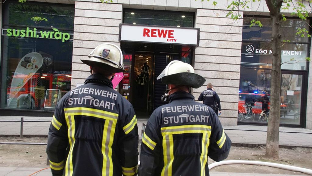 Stuttgart-Mitte: Mutmaßlicher Rewe-Brandstifter gefasst