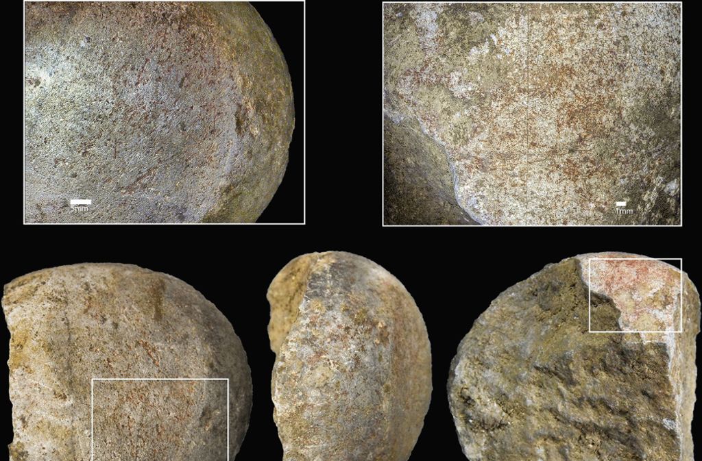 Der Reibestein zähle „zu den wenigen Artefakten, die uns über die Bearbeitung und Herstellung von Ockerpulver vor rund 40 000 Jahren Auskunft geben“, sagt Conard.