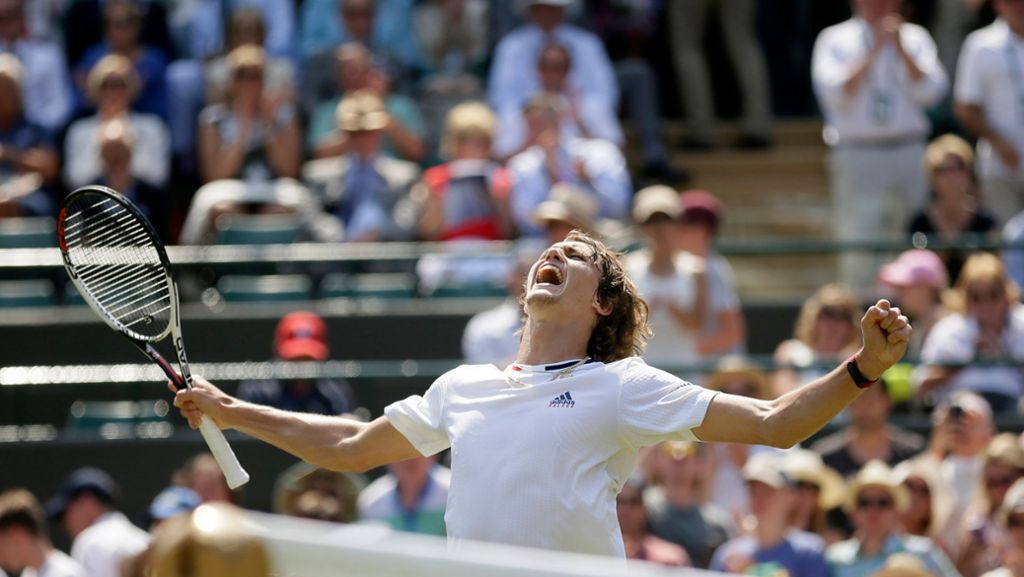 Wimbledon: Alexander Zverev dank Aufholjagd in dritter Runde