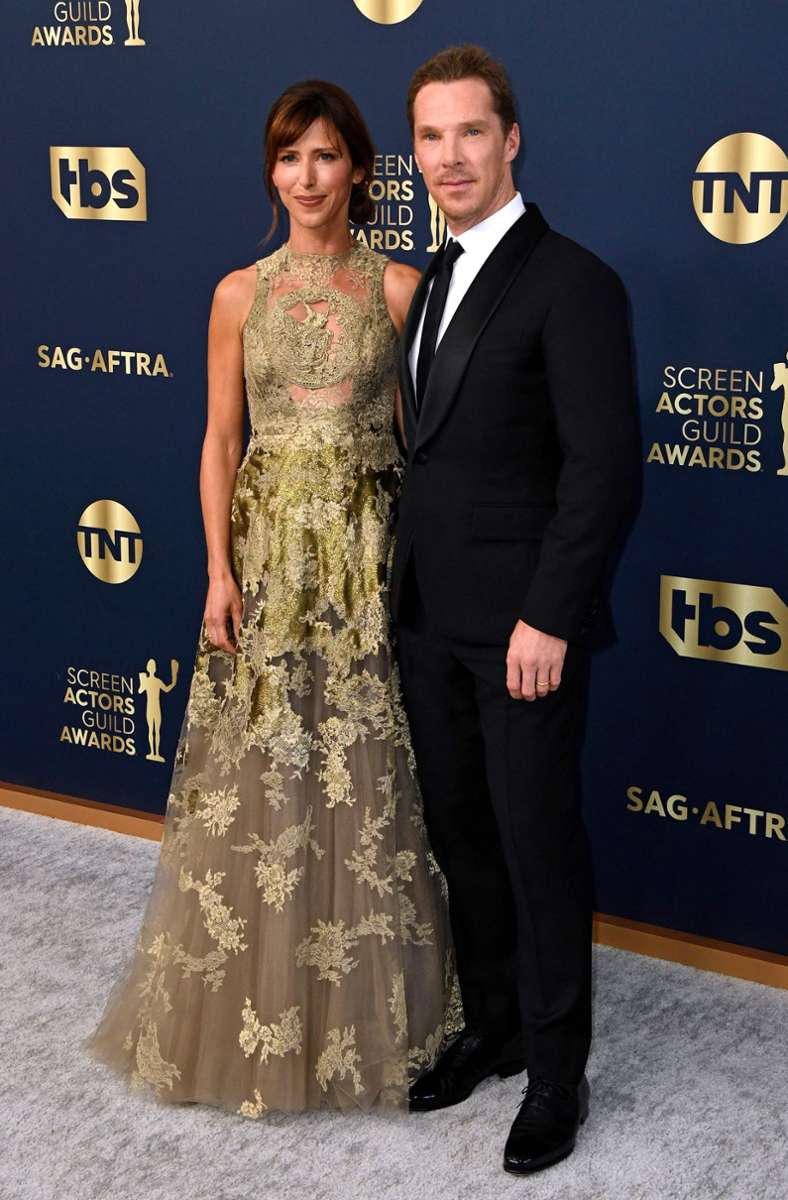 Schauspieler Benedict Cumberbatch und seine Frau Sophie