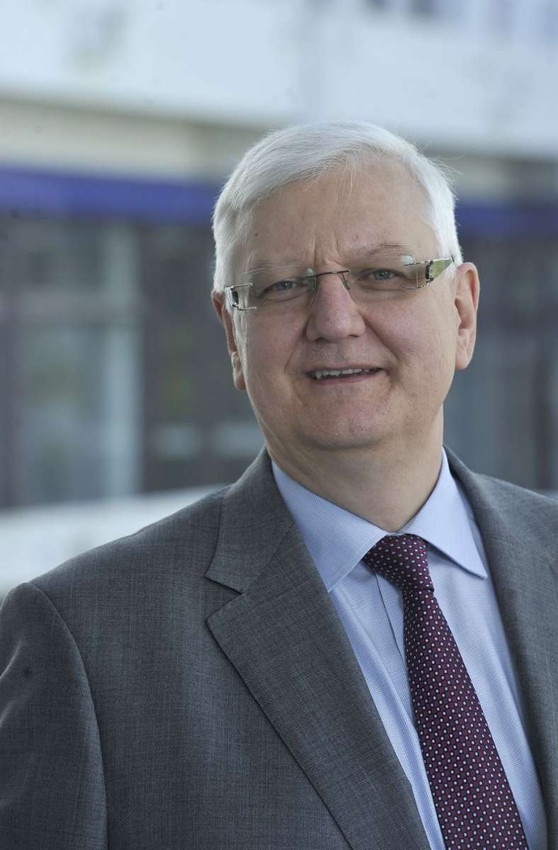 Prof. Wolfgang Ernst ist der Chef der Hochschule für öffentliche Verwaltung und Finanzen