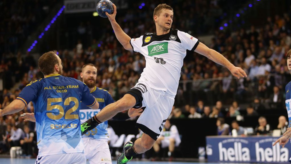 All-Star-Game in der Porsche-Arena: Handballer genießen Applaus des Stuttgarter Publikums