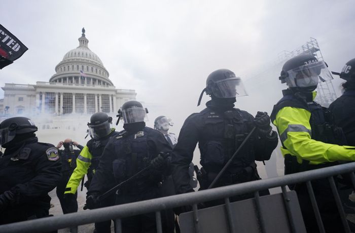 Kongresssitzung in Washington wegen Protesten unterbrochen