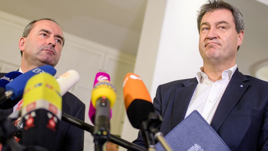 Nach Bayern-Wahl: CSU-Präsidium für Koalitionsverhandlungen mit Freien Wählern