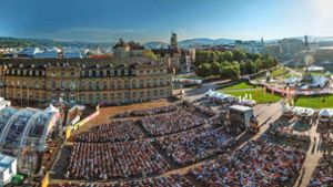 Festivals und Fanzone  in Stuttgarts Mitte: Der SWR eröffnet  den Mega-Sommer auf dem Schlossplatz