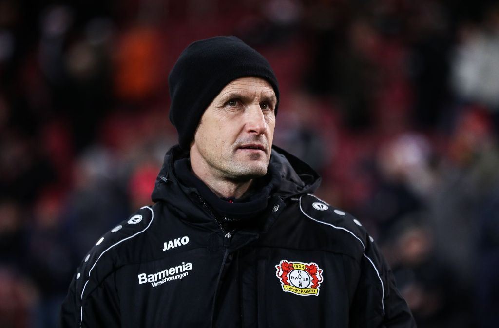 Bayer-Coach Heiko Herrlich hat mit Leverkusen einen guten Lauf.