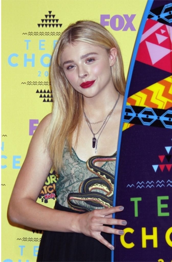 Die 18-jährige Chloe Grace Moretz gewann in der Kategorie „Beste Drama-Darstellerin“ im Film „Wenn ich bleibe“.