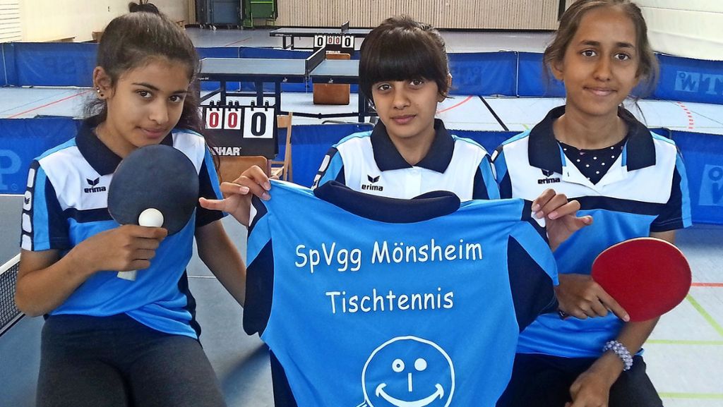 Tischtennis in Mönsheim: Das  Premieren-Ergebnis  ist unwichtig