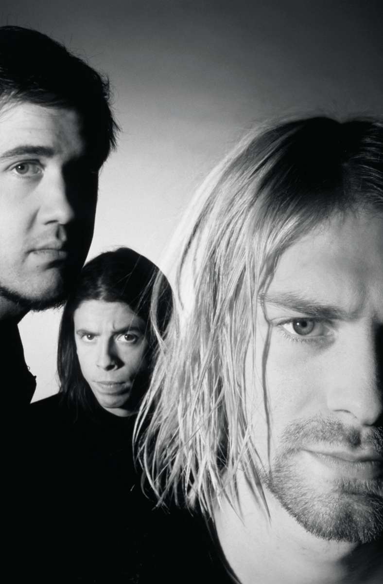 Nirvana (v.l.n.r.): Bassist Krist Novoselic, Schlagzeuger Dave Grohl, Sänger Kurt Cobain