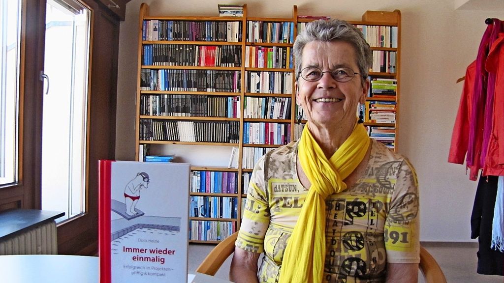  Doris Helzle verbindet in ihrem Buch „Immer wieder einmalig“ Projektmanagement und Humor. 