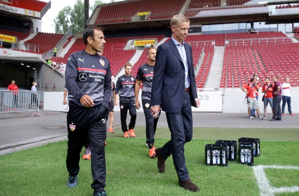 Luhukay hat sich auch mit dem Manager Jan Schindelmeiser zerstritten. Die Folge: Der Rücktritt am 15. September.