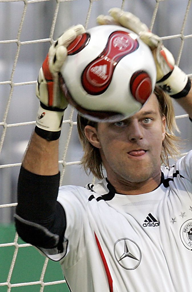 Timo Hildebrand stand für Deutschland sieben Mal zwischen den Pfosten, von 2004 bis 2007. Kurz spiele er in dieser Zeit auch für den VfB.