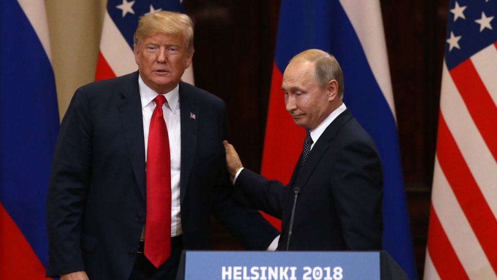 Nach Gipfeltreffen mit Wladimir Putin: Wichtige Republikaner gehen auf Distanz zu Donald Trump