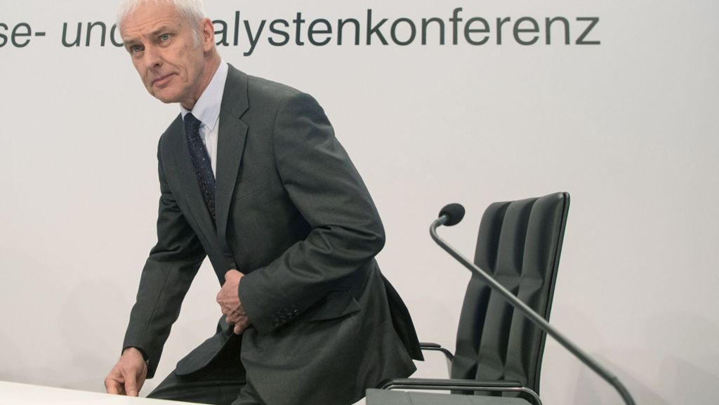  Personelle Veränderungen bei Volkswagen: Chef Matthias Müller soll nach Informationen des „Handelsblatts“ als Konzernvorsitzender abgelöst werden. 