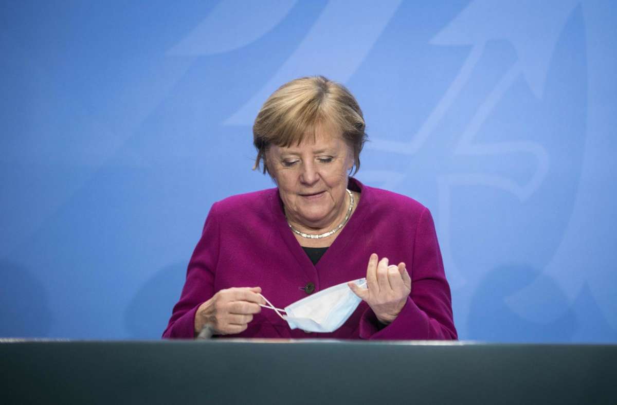 Merkel ist unzufrieden mit den Regeln, weil sie ihr nicht weit genug gehen.