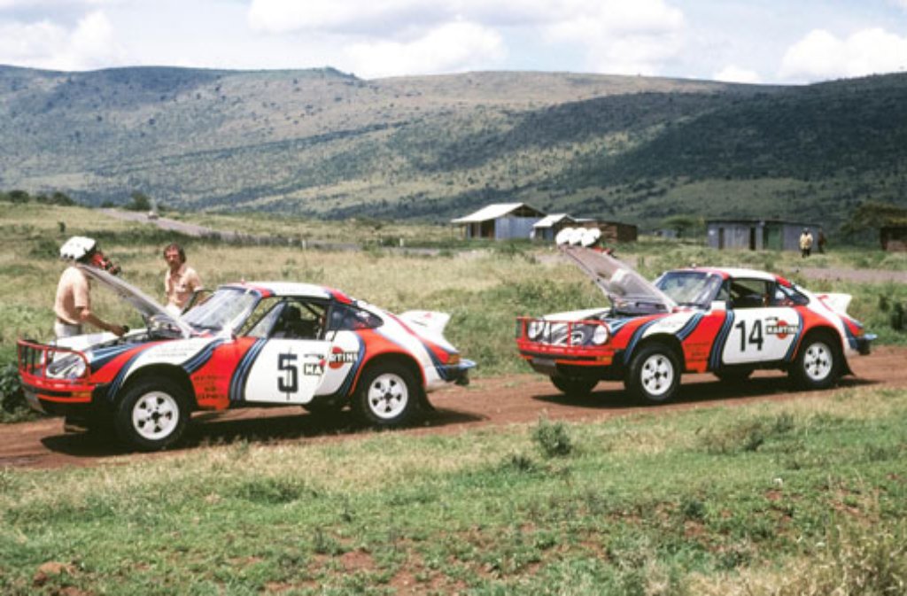 1978: Porsche 911 SC 3.0 bei der Rallye East African Safari