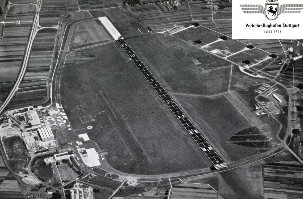 Ein Leser hat uns dieses Luftbild aus dem Jahr 1956 zugeschickt.