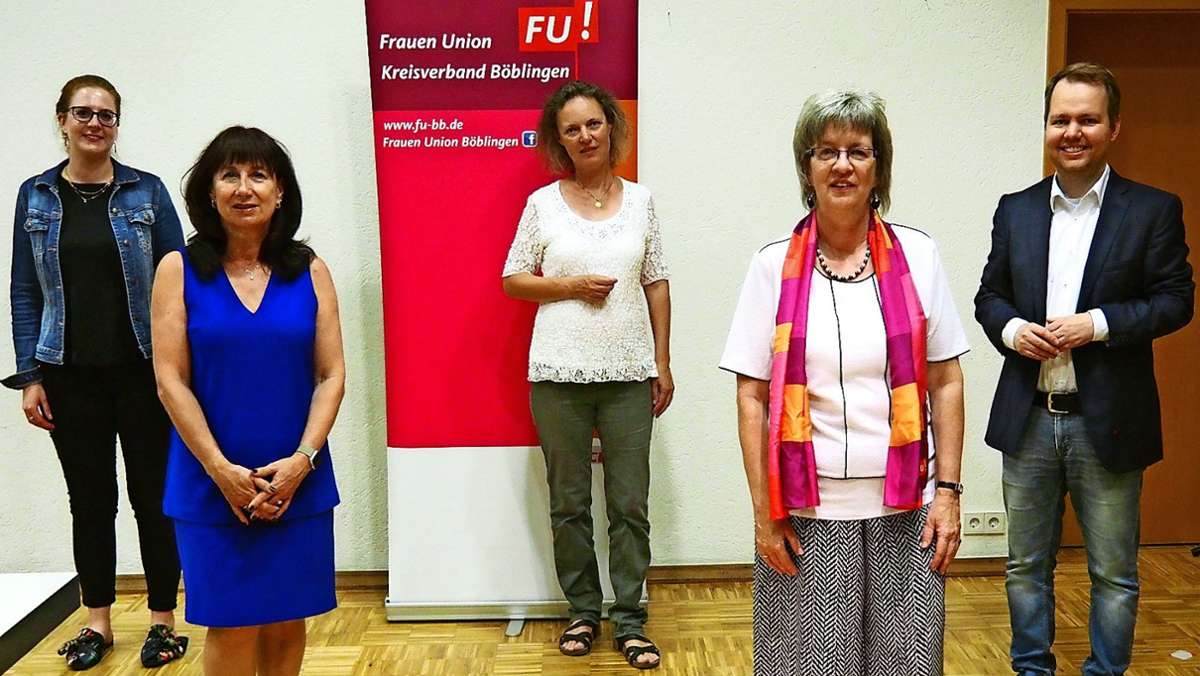 CDU im Kreis Böblingen: Elke Staubach bleibt Chefin der Frauen-Union