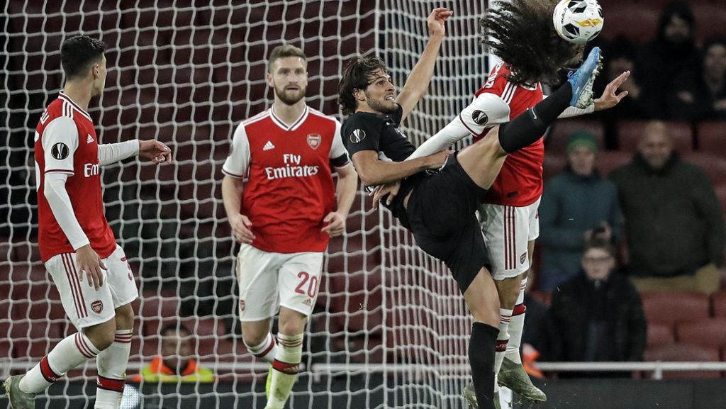 Europa League: Schritt aus der Krise: Eintracht gewinnt beim FC Arsenal