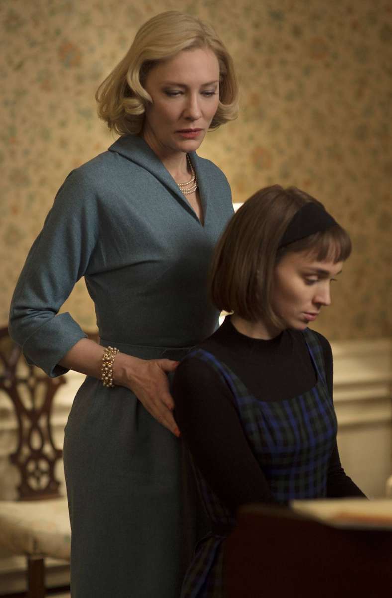 Rooney Mara (rechts) mit Cate Blanchett in „Carol“ (2015)