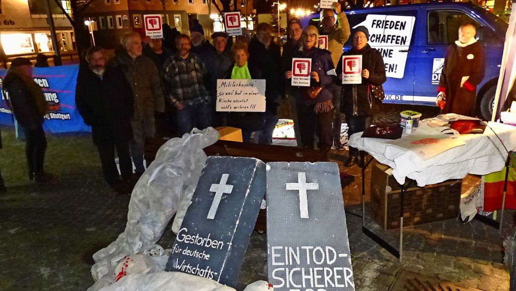 Umstrittenes Konzert in Fellbach: Zum Spendenaufruf kommt Protest