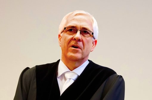 Richter Rosenow fühlt sich von der Staatsanwaltschaft „ aufs Glatteis“ geführt. Foto: dpa
