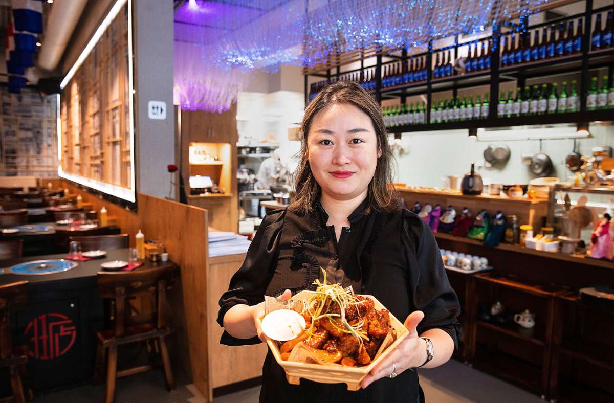 Hat ein Händchen für die koreanische Küche: Yu Bai ist die Chefin des neuen Restaurants Bulgogi Queen.