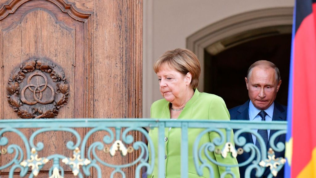 Merkel trifft Putin: Suche nach Verbindendem