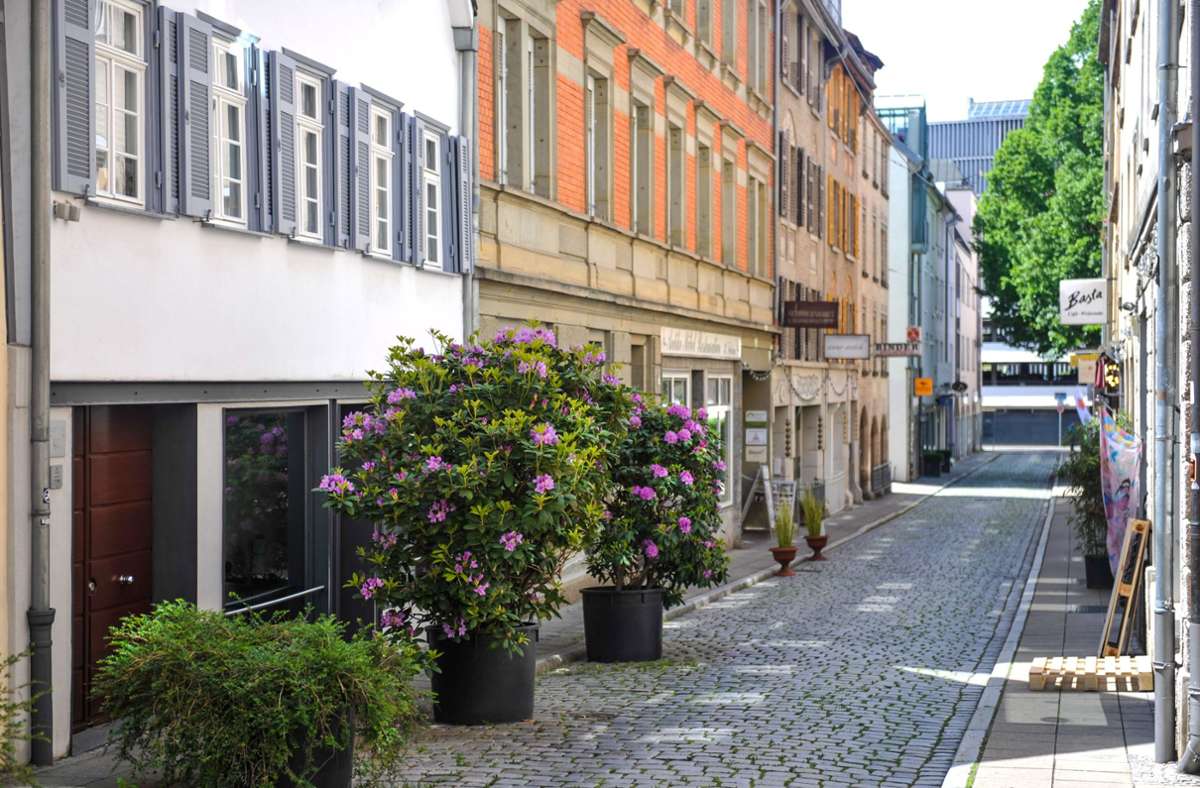 Positive Wirkung: Die Anlieger der Wagnerstraße im Bohnenviertel erhöhen mit Pflanzen die Aufenthaltsqualität.