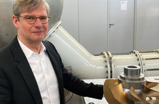 Thomas Aschenbrenner, der Leiter der Turbinentechnik in der zentralen Forschung und Entwicklung  bei Voith Hydro  in Heidenheim. Foto: Schmidt
