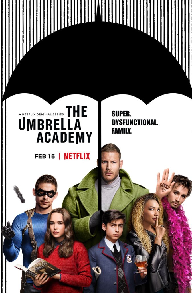 The Umbrella Academy Eindrücke aus der Comicverfilmung, die am 15. Februar in Serie geht