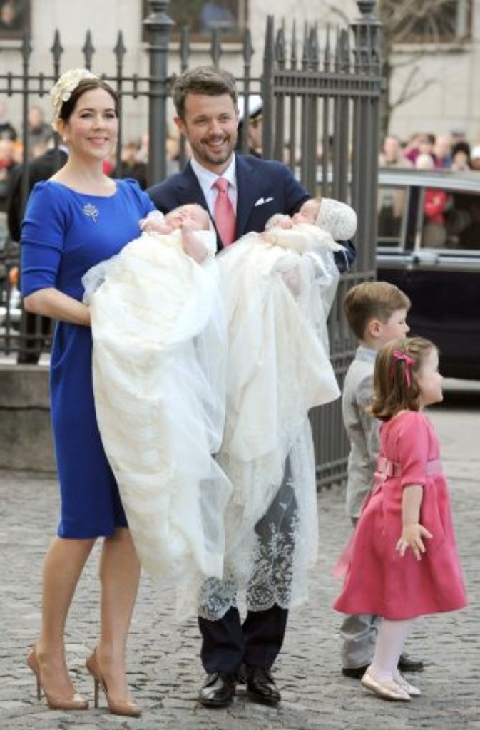 Prinzessin Josephine und Prinz Vincent (8. Januar 2011): Die Zwillinge des dänischen Kronprinzenpaares Mary und Frederik sind die Lieblinge des Volkes.