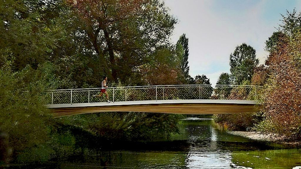  Die so genannte Stuttgarter Brücke sollte zur Remstal-Gartenschau an mehreren Standorten gebaut werden. Nun bleiben vermutlich aber nur noch zwei Kommunen übrig, in denen die besondere Holzkonstruktion verwirklicht wird. 