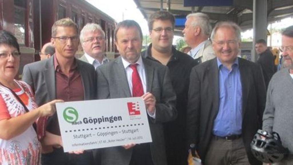 Hoffen auf die S-Bahn: In Göppingen ist wohl  Endstation