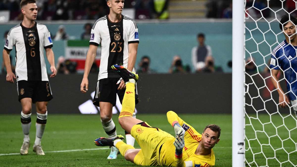 Fußball-WM in Katar: Deutschland kassiert Auftaktpleite gegen Japan