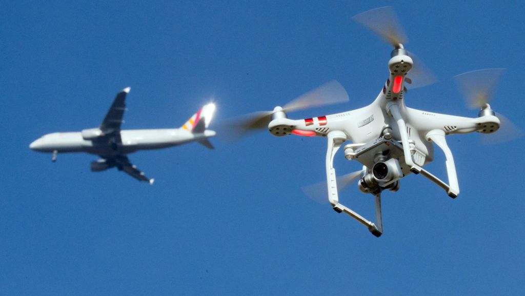 Nach Vorfall am  Flughafen Frankfurt: Sind Drohnen auch am Stuttgarter Flughafen ein Problem?