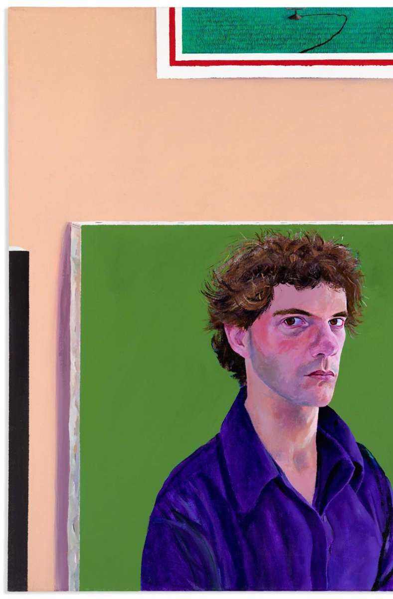Für 86 000 Euro zu haben: Patrick Angus – Self - Portrait, ohne Jahr