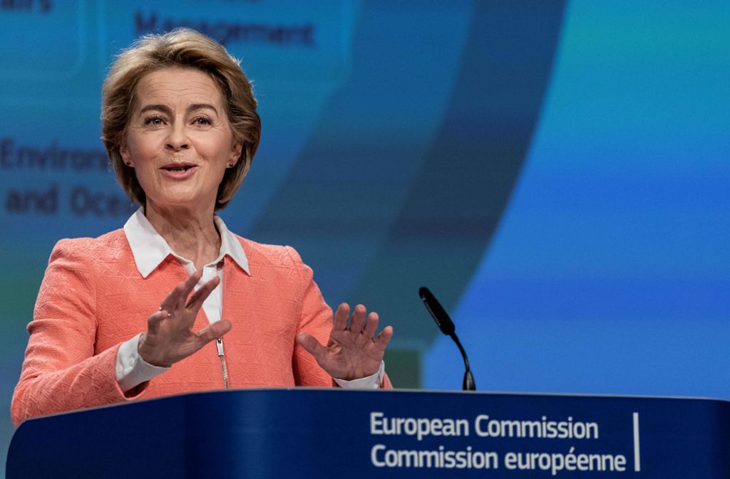 Umgibt sich mit starken Frauen: EU-Kommissionschefin Ursula von der Leyen.