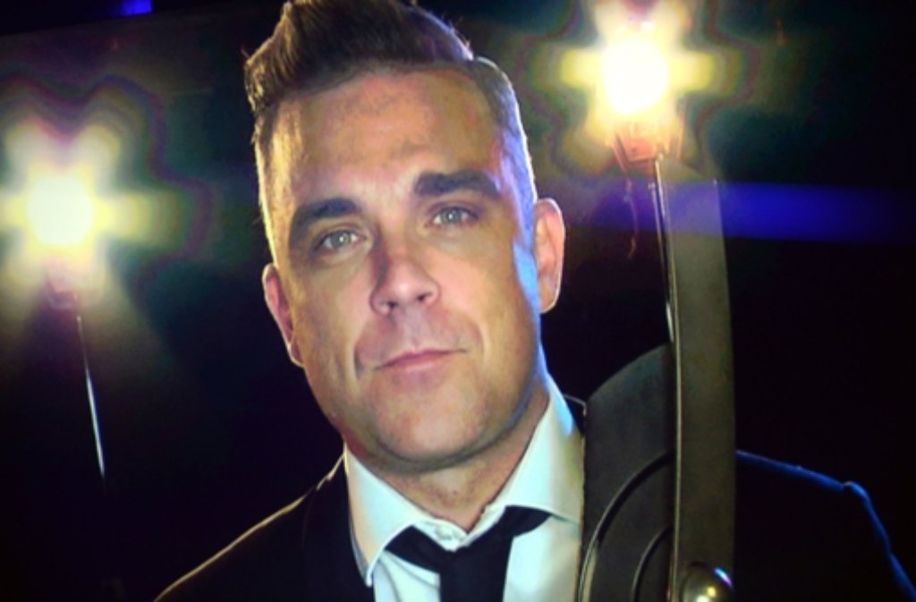 Leider nur zugeschaltet: Robbie Williams (Echo "Künstler Rock/Pop International")