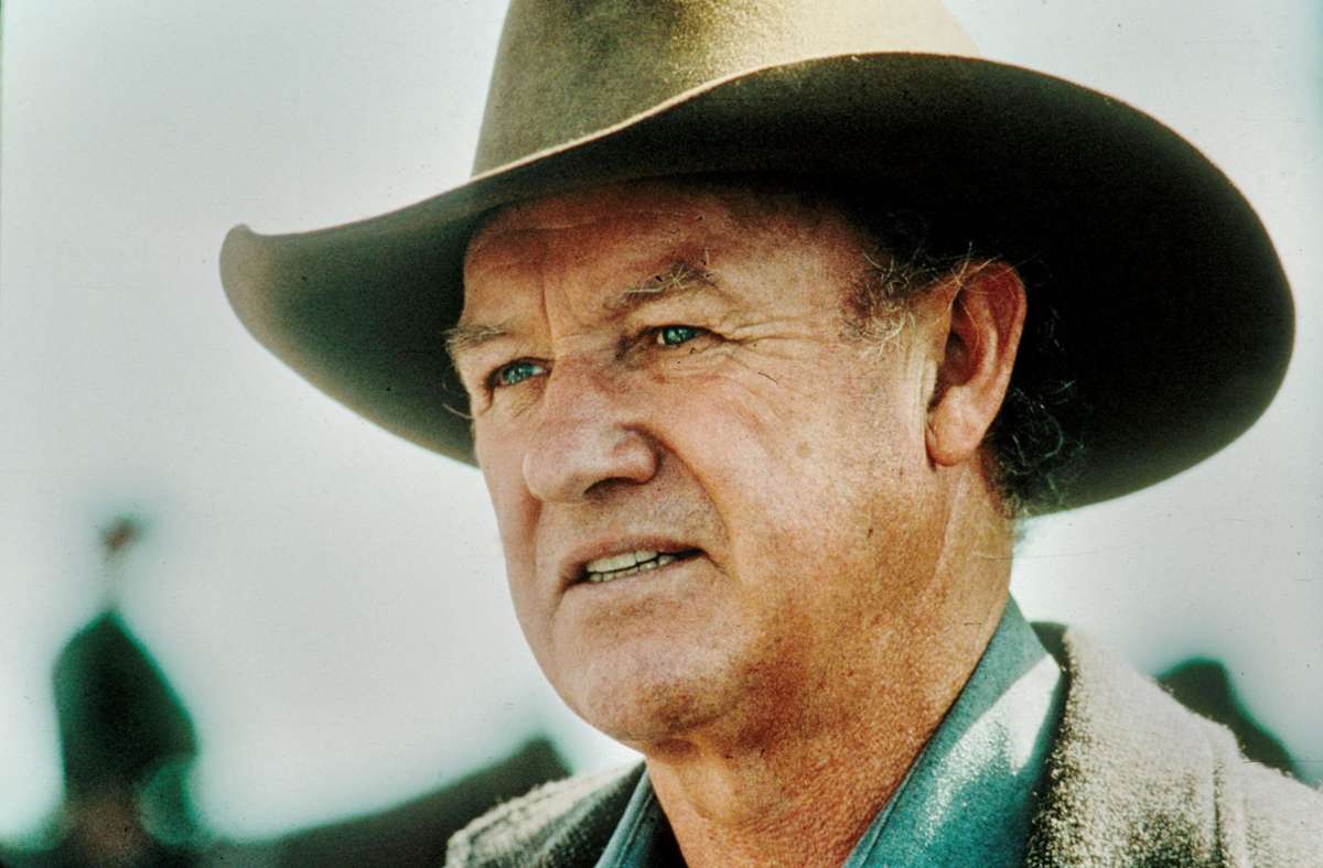 Gene Hackman 1992 als korrupter Sheriff in Clint Eastwoods Western „Erbarmungslos“