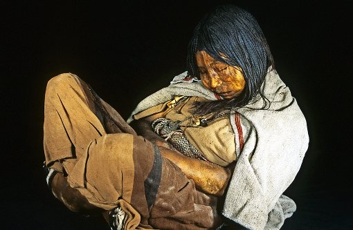 Aus der Mumie dieser Argentinierin isolierten Forscher Erbgutmaterial. Foto: Reinhard