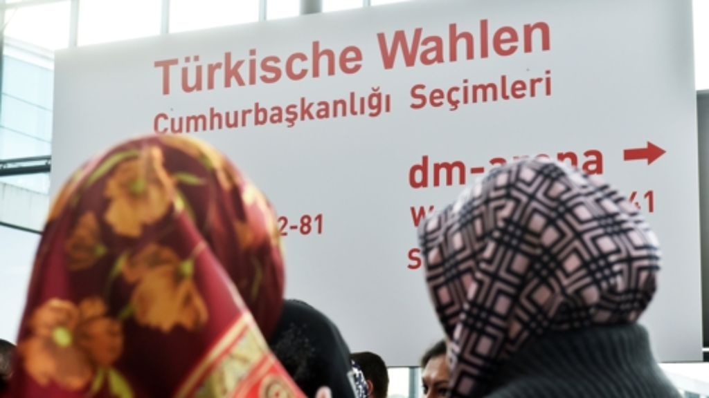 Türkische Präsidentschaftswahl: Türken wählen in Karlsruhe