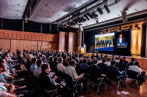 Bei der Versammlung von rund 290 Vertretern der neuen VR-Bank Ludwigsburg hat weitgehend Einigkeit geherrscht. Foto: VR-Bank