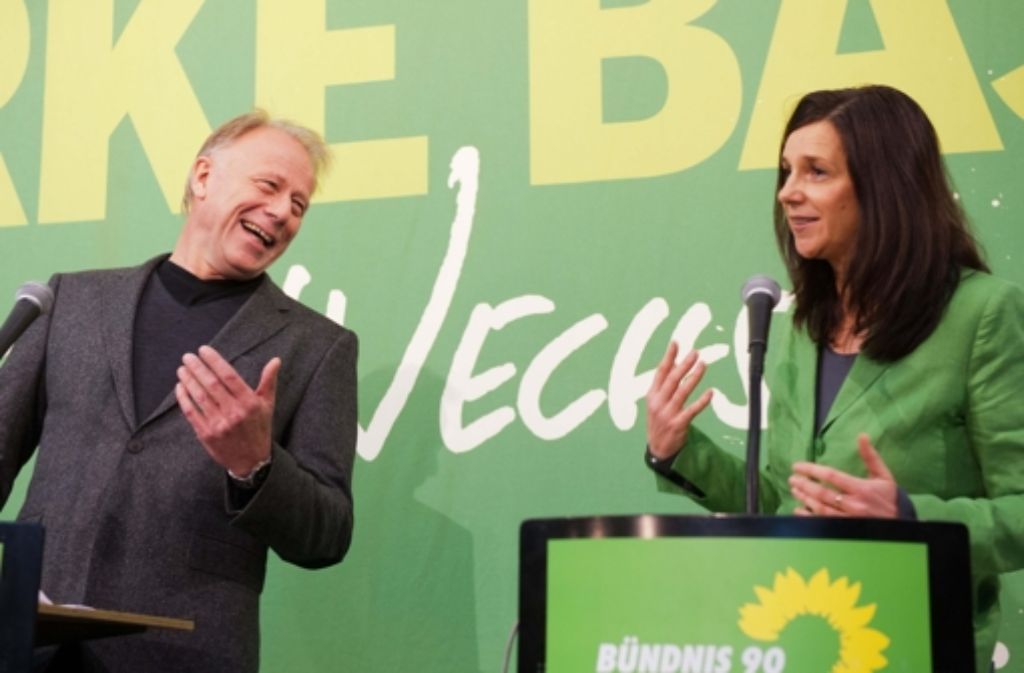 Die Basis der Grünen bestimmt im November 2012 in einer Urwahl Bundestags-Vizepräsidentin Katrin Göring-Eckardt und Fraktionschef Jürgen Trittin zum Spitzenduo für die Bundestagswahl.