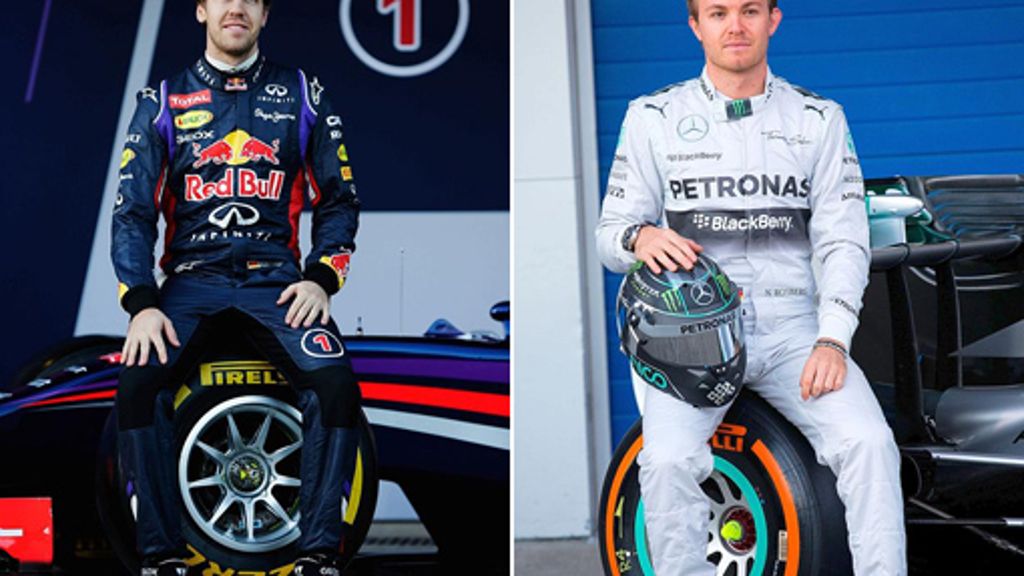  Es geht los: Für Vierfach-Weltmeister Sebastian Vettel hat die Mission „Fünf“ begonnen. Die erste Runde in Jerez drehte aber Lewis Hamilton im neuen Formel-1-Mercedes. Der neue Ferrari kam nicht weit. 
