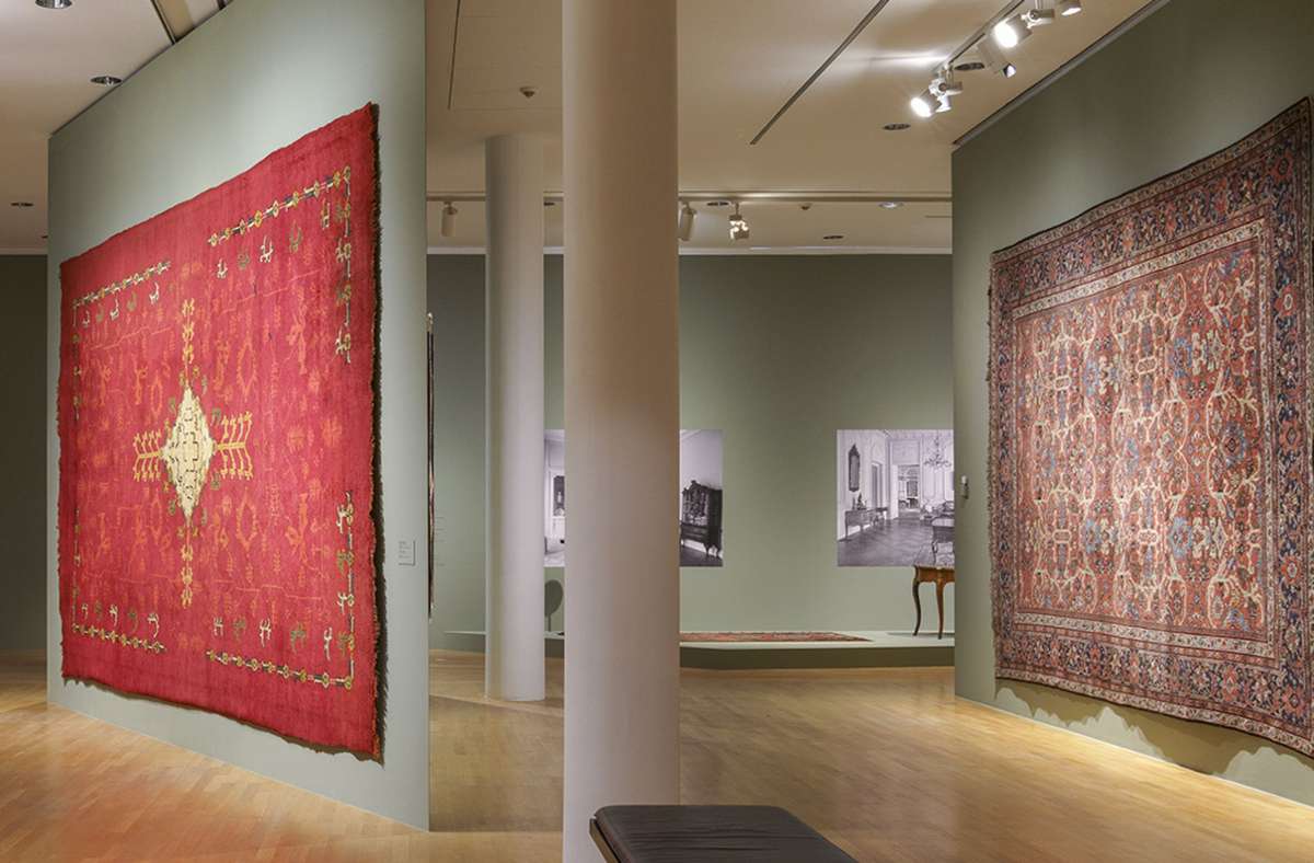 Nach dem Zweiten Weltkrieg kaufte die Stadt Frankfurt offiziell Teppiche aus der Sammlung Goldschmidt-Rothschild an.
