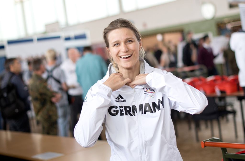 Britta Heidemann will sich für andere Sportler engagieren. Foto: dpa