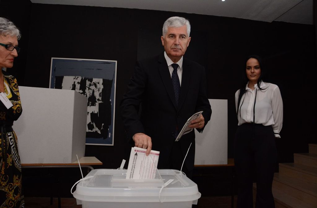 Kroatenführer Dragan Covic war der Verlierer der Wahlen. Foto: Getty Images