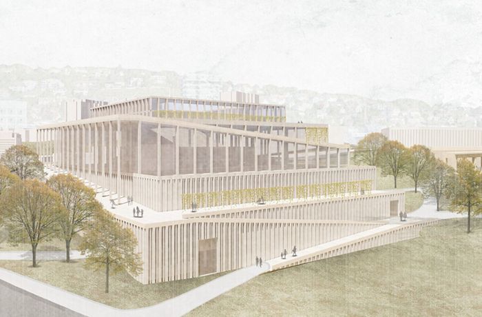 So könnte das neue Stuttgarter Konzerthaus aussehen